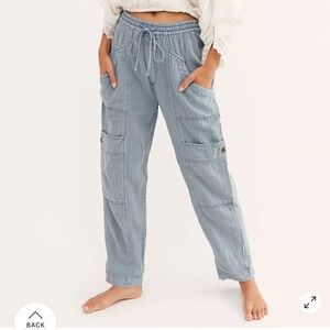 Free People Loose Cargo Pants